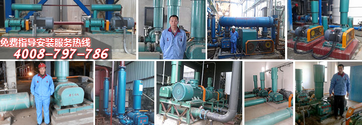 污水曝气风机使用现场 污水曝气风机使用现场