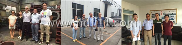 国外客户参观考察